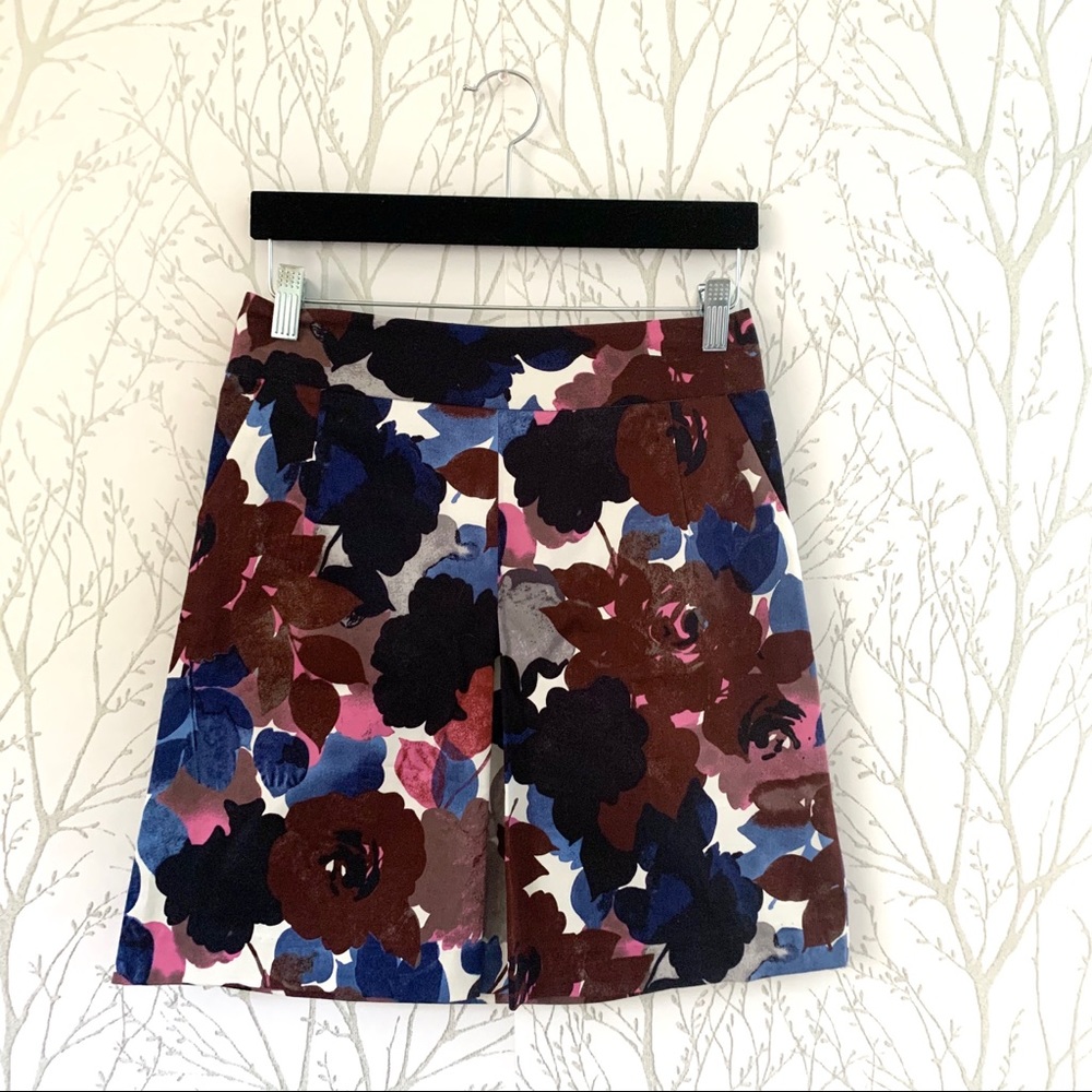 Express Floral Skirt